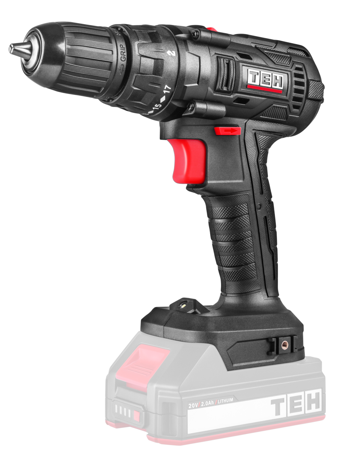 Cordless impact Drill driver 30Nm 2 Speed LD100 Unit Only