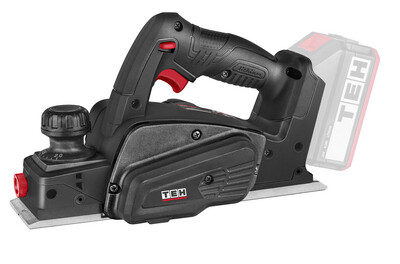 TEH 20V Max 82mm Electric Planer Lithium Cordless Handheld Wood Cutting 15000r/min LP820 Unit Only
