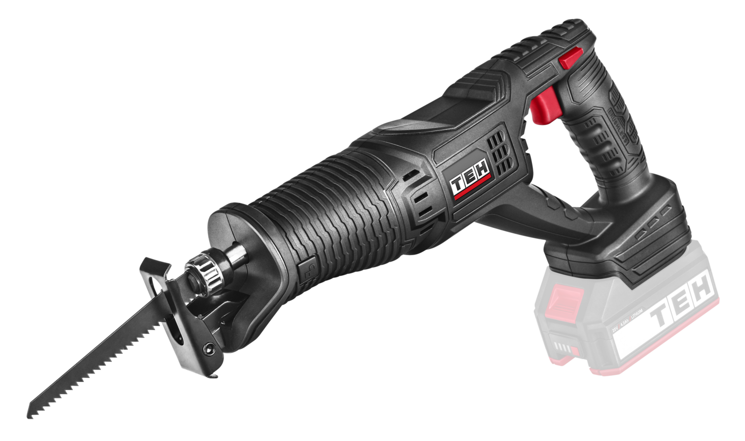 Cordless Brushless Reciprocating Saw 22mm for Wood &amp; Metal Cutting LRS622 Unit ONLY