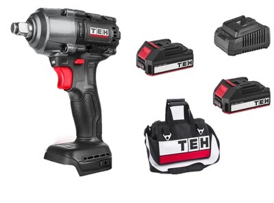 Cordless Impact Wrench Brushless Lithium-Ion XR 1/2 Inch High Torque 500Nm 3 Speed LXT 2X 2Ah Kit