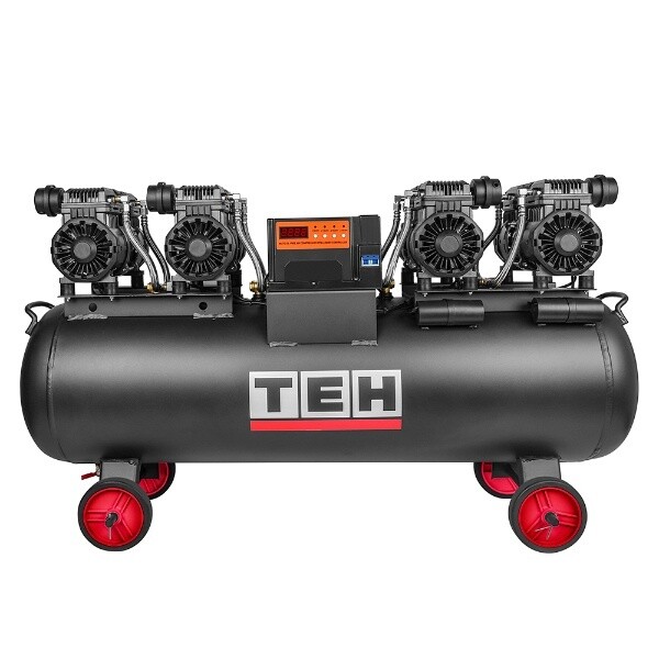 Air Compressor Oil-Free  6Kw 8HP 34 Gallon 800L/min Air Compressor 8 Bar 28.3 CFM with intelligent controller industrial &amp; Workshop use