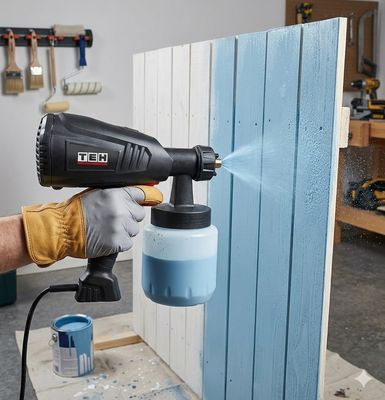 How to Use an Electric Paint Spray Gun — Beginner's Guide