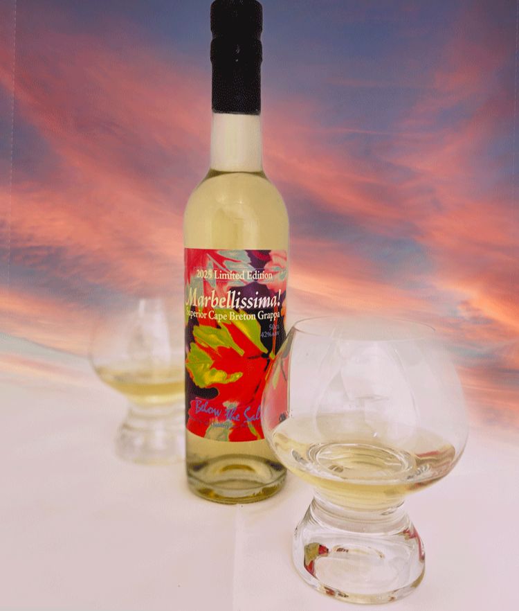 Marbellissima! Cape Breton Grappa