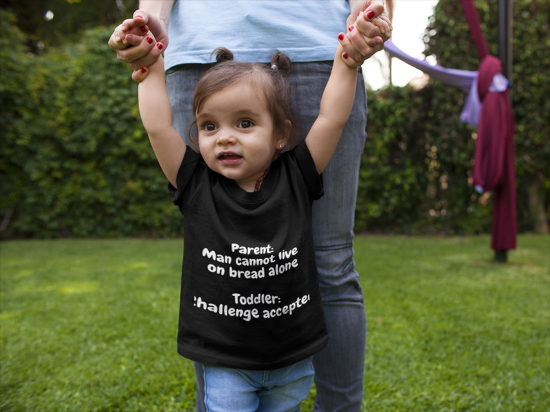 Parent/Toddler &quot;Challenge Accepted&quot; T-Shirt