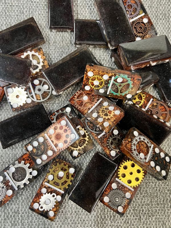 Steam Punk Themed Dominoes