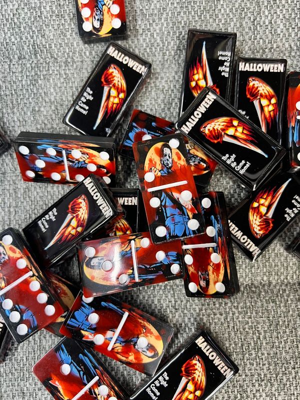 Halloween Michael Myers Themed Dominoes