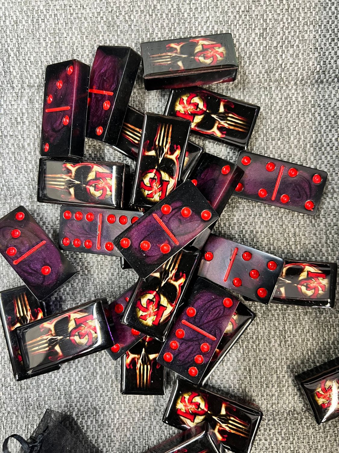 Kansas City Chiefs Themed Dominoes