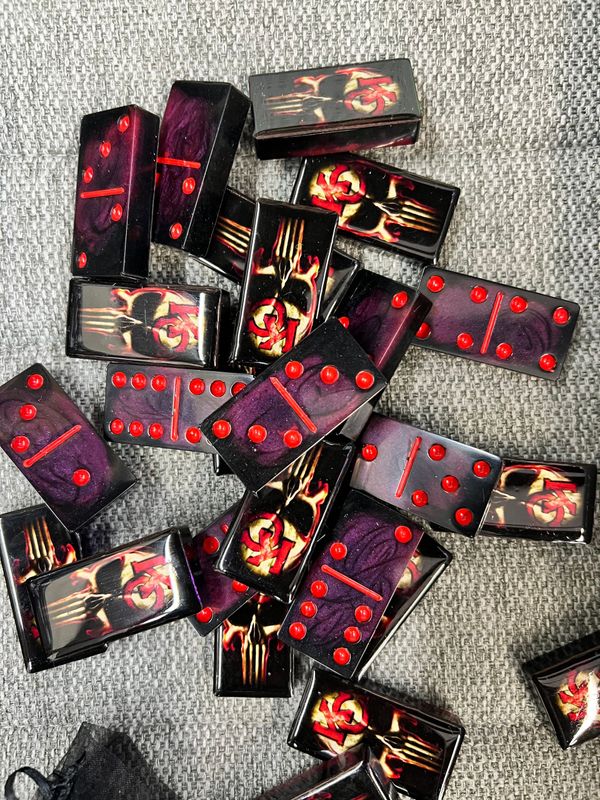 Kansas City Chiefs Themed Dominoes