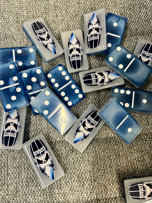 Dallas Cowboys Themed Dominoes