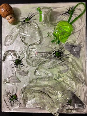 Patron Silver Bottle Resin Wall Art 11x14