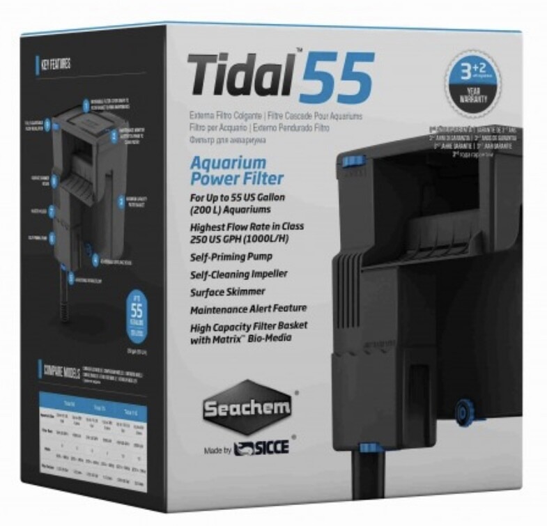 FILTRO DE CASCADA SEACHEM TIDAL 55