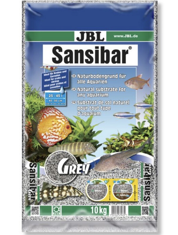 ? JBL Sansibar Grey 10 kg – Sustrato fino gris para acuarios