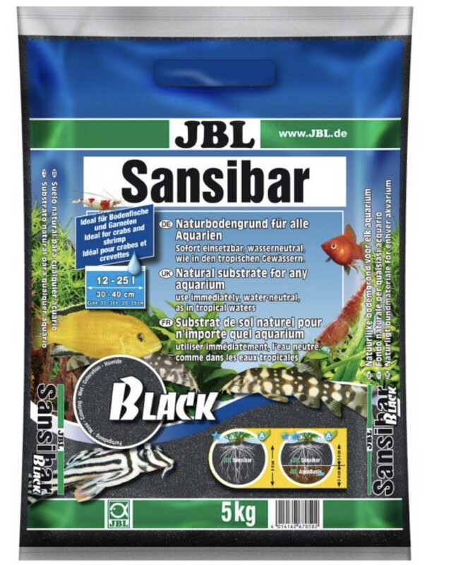 ? JBL Sansibar Dark 5 kg – Sustrato fino oscuro para acuarios