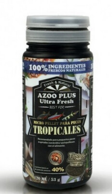 ULTRA FRESH TROPICAL MICRO PELLETS - 120ML AZOO