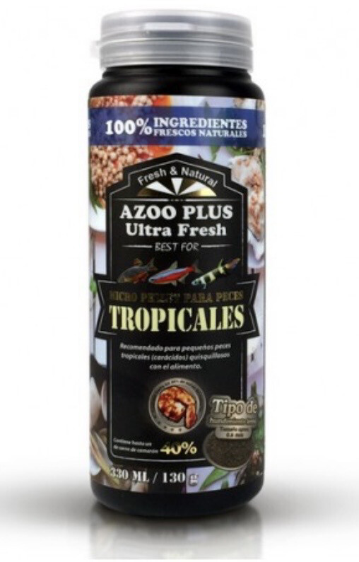 ULTRA FRESH TROPICAL MICRO PELLETS - 330ML AZOO