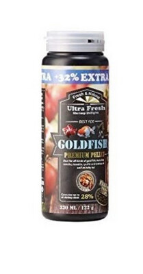 Gold Fish Premium 330ml pellet Azoo plus Ultra fresh