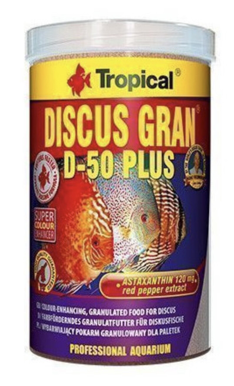 Tropical Discus Gran D-50 Plus 1000ml