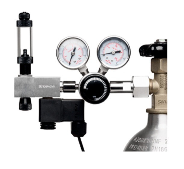 Manorreductor STRIDEWAYS PRO CO2 regulator Plus