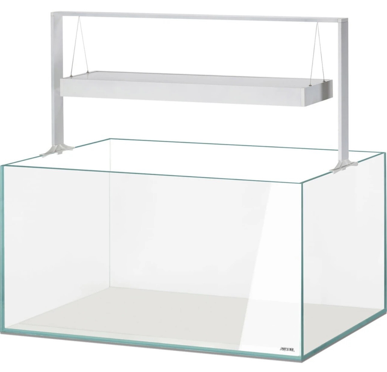AquaEL UltraScape 90 blanco con iluminación