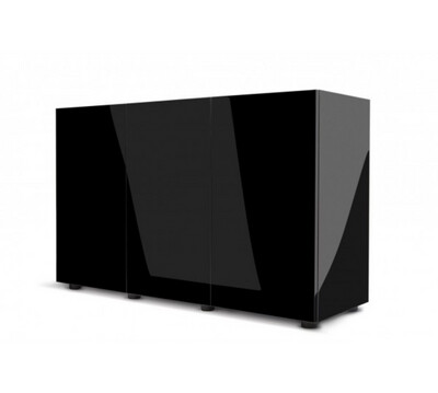 GABINETE AquaEL NEGRO BRILLANTE ZD 120