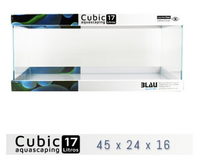 Acuario Blau Cubic aquascaping 4516 17 L