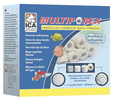 Carga de canutillos MULTIPOREX 250gr