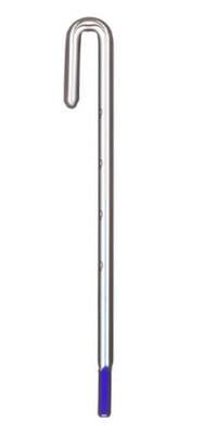 Blau Hang On Glass Termometer 6