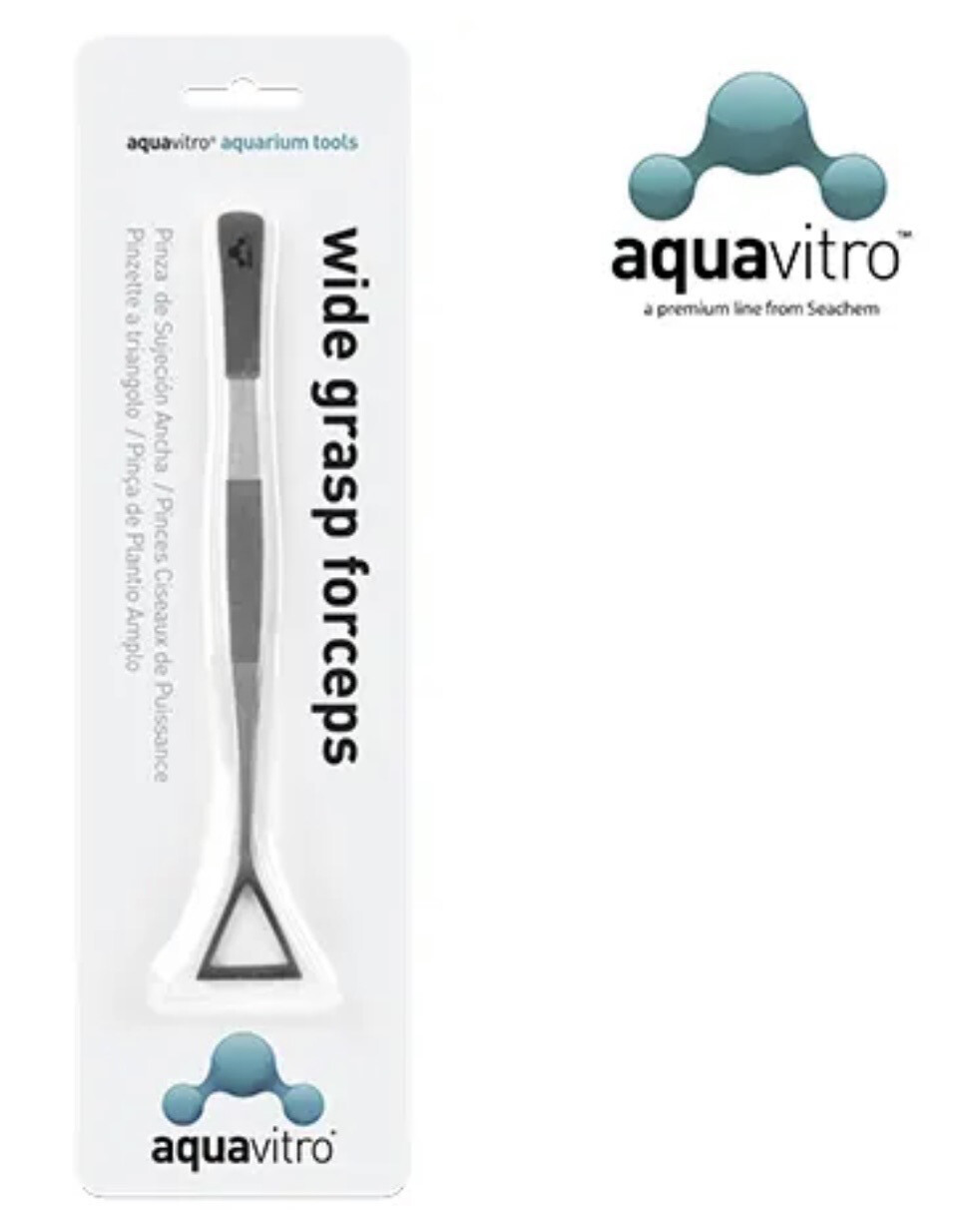 Aquavitro Wide Grasp Forceps 21 cm