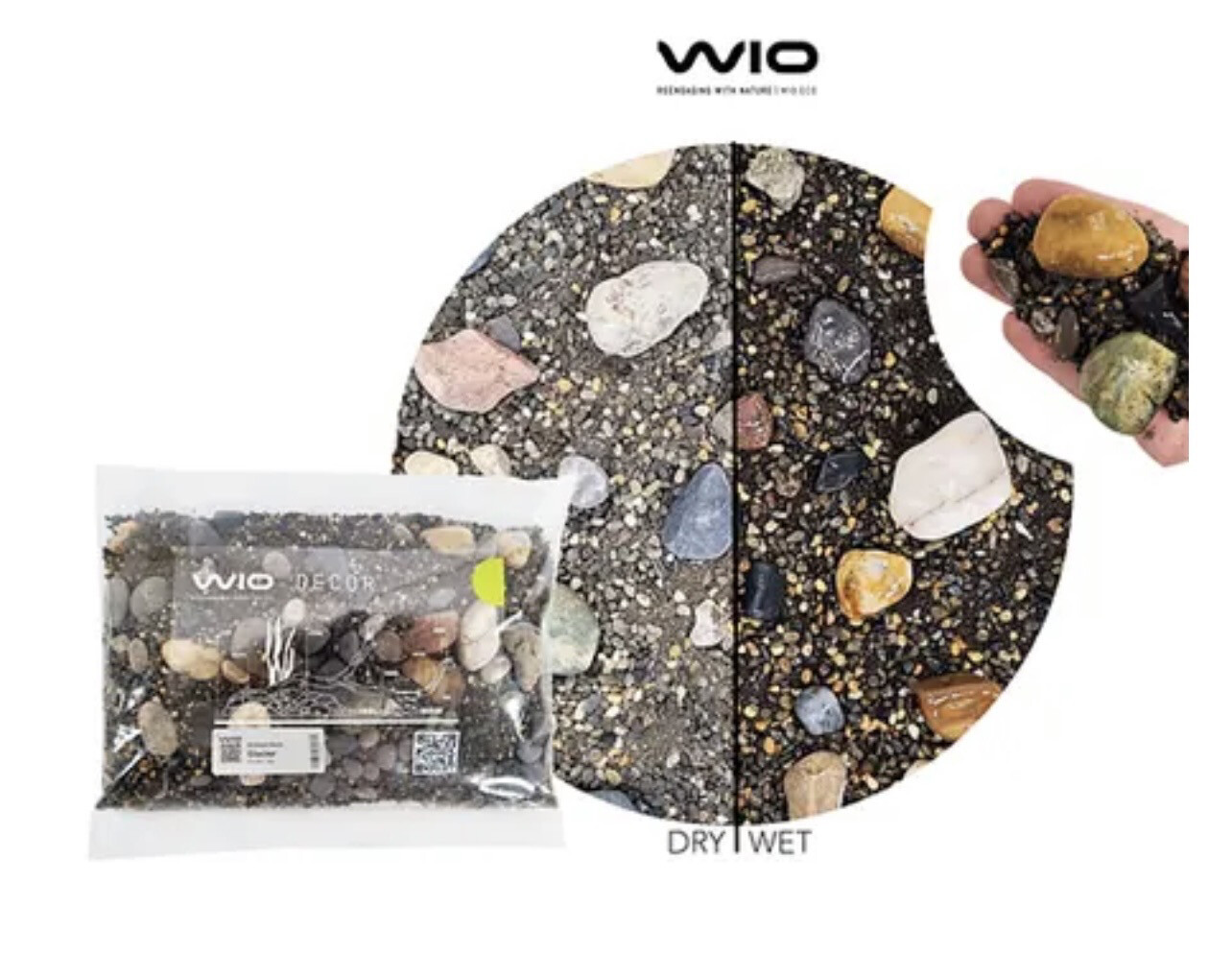 WIO Glacier Biotope Bed Mix 3 litros