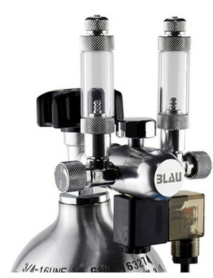 Blau Manorreductor dual 2 contadores y válvula