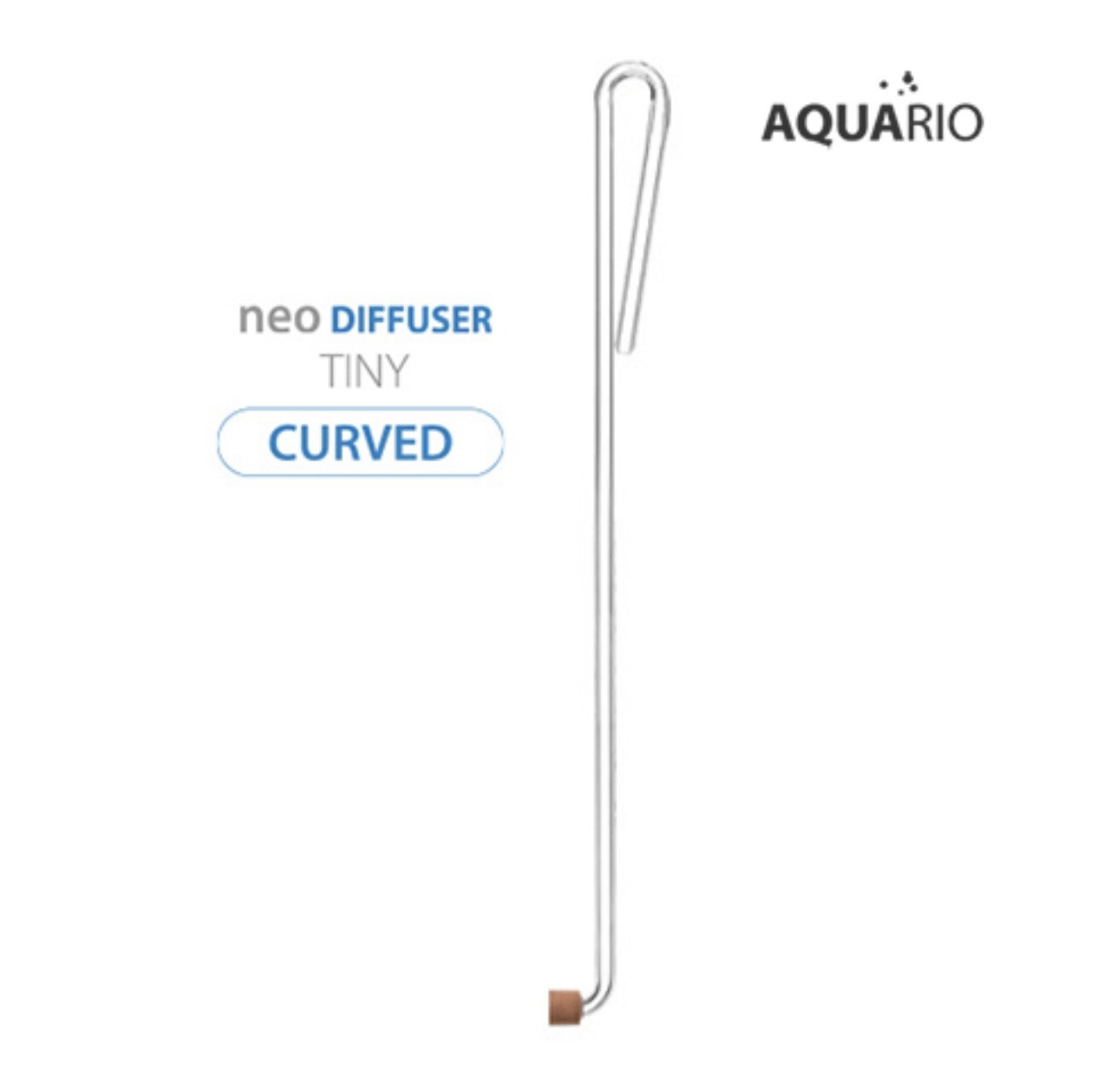 AquaRIO Neo Diffuser CO2 Curved Tiny