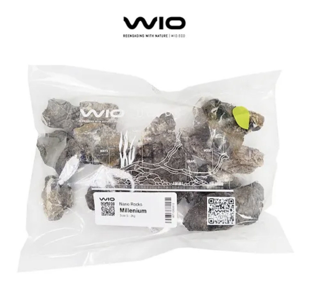 WIO Millenium nano rocks 3 litros
