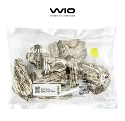 WIO Grey Fossil nano rocks 3 litros