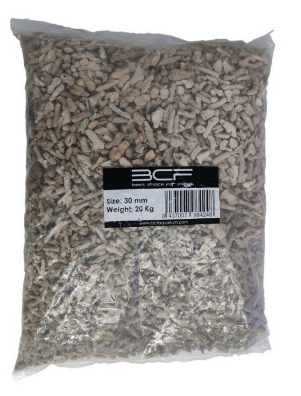 Arena de coral grano 30mm 5kg BCF