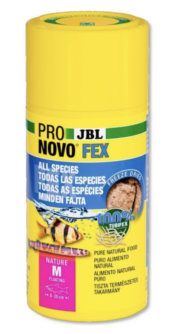 JBL PRONOVO FEX (dados de tubifex liofilizados) 100ml