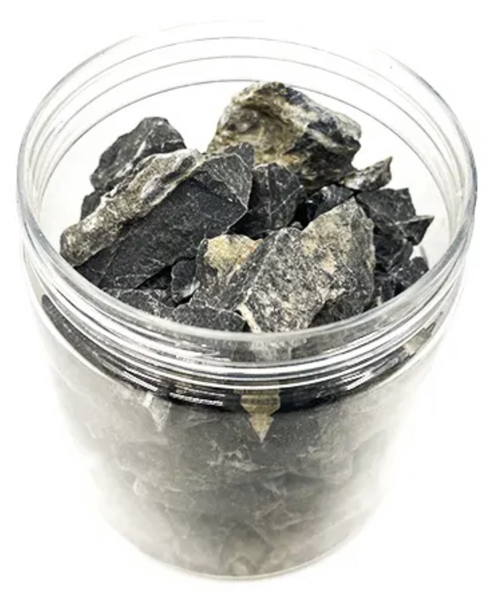 Detalles de roca Aquascaping Seiryu Black 500 gramos