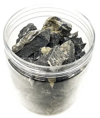 Detalles de roca Aquascaping Seiryu Black 500 gramos