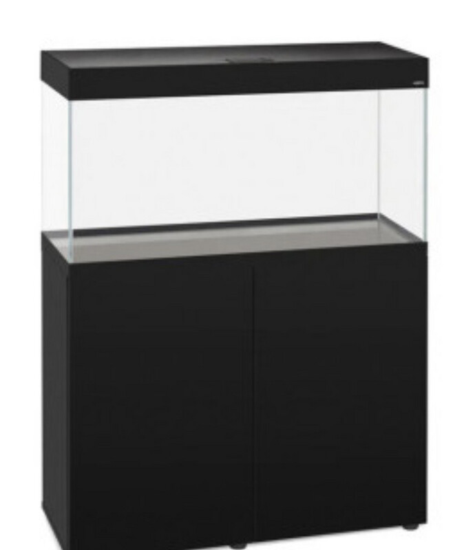 Acuario OPTI SET 200 Aquael color negro 2.0 ENVIO GRATUITO CON SEGURO