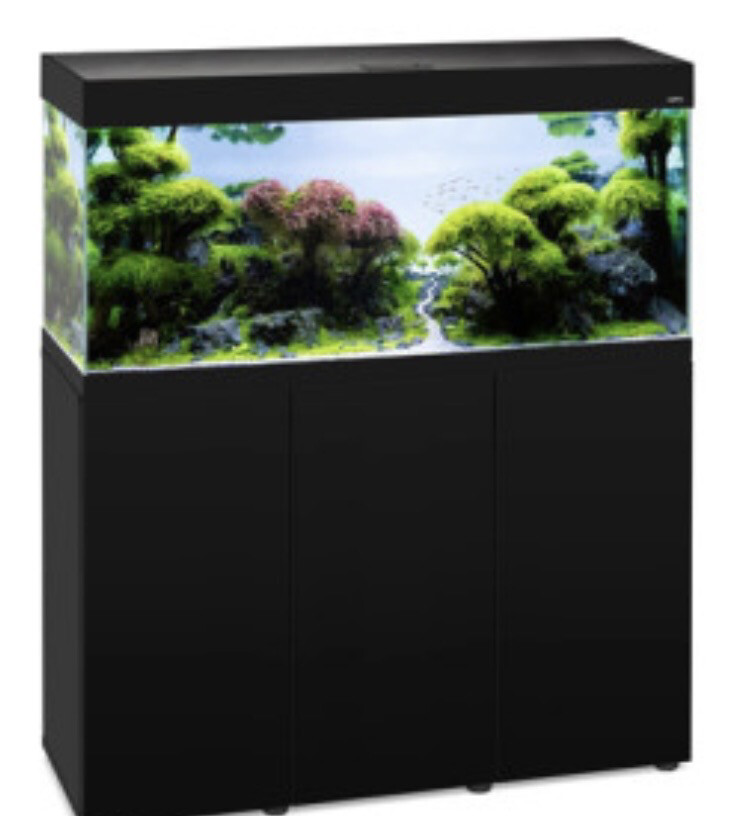Conjunto Acuario OPTI SET 240 Aquael color negro 2.0 ENVÍO GRATUITO CON SEGURO