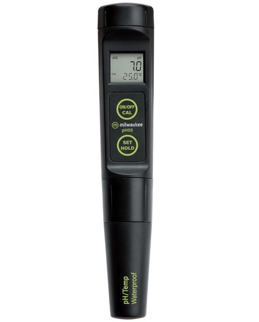 medidor de pH y temperatura PH55