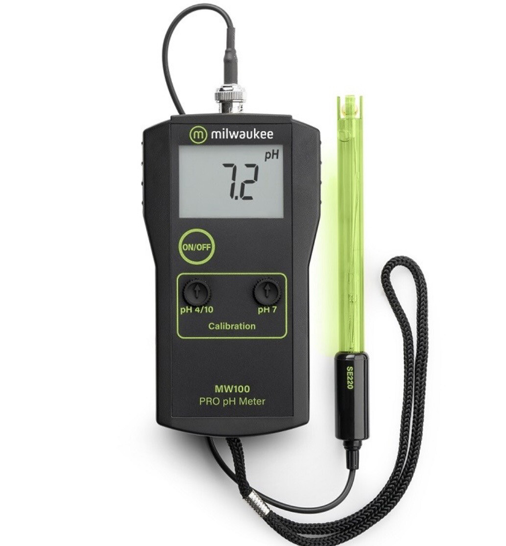 medidor de PH MW100