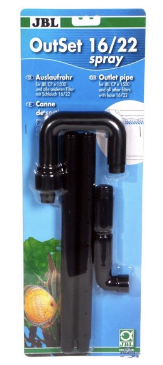 Tubo de salida 16/22 JBL OutSet (flauta)