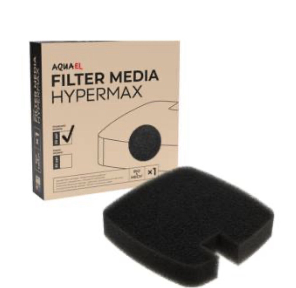 Esponja negra 20ppi para Aquael Hypermax 4500