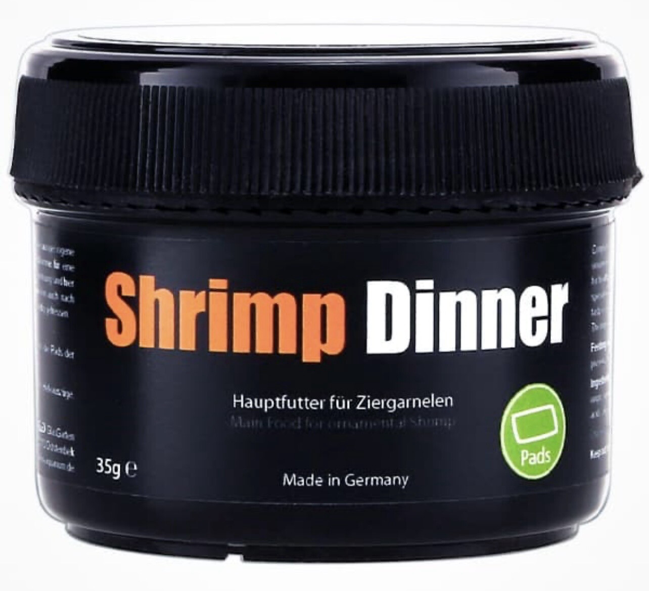 GlasGarten Shrimp Dinner 2 Pads 35 gramos