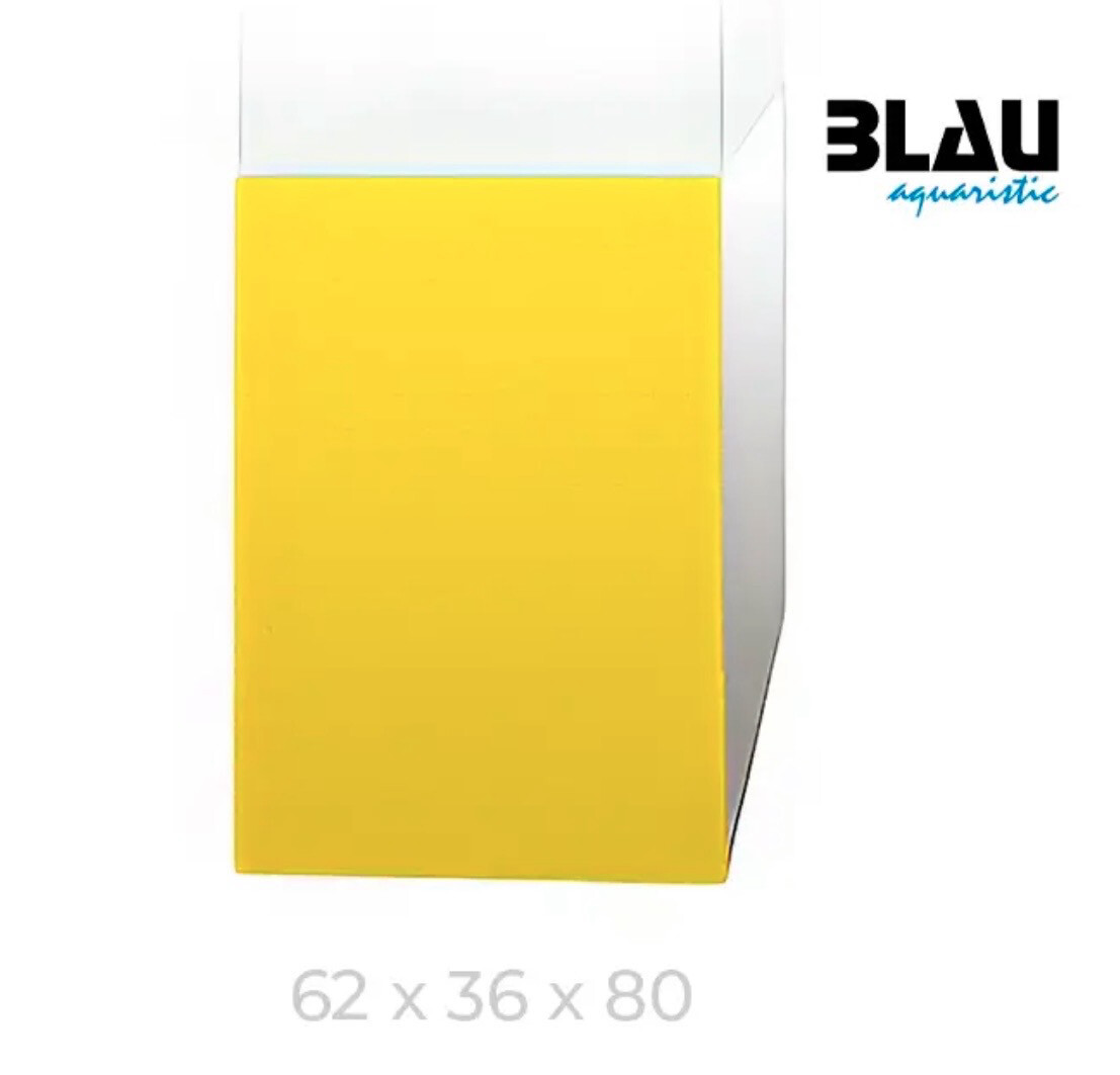 Mesa Blau Blanco Amarillo 62x36x80