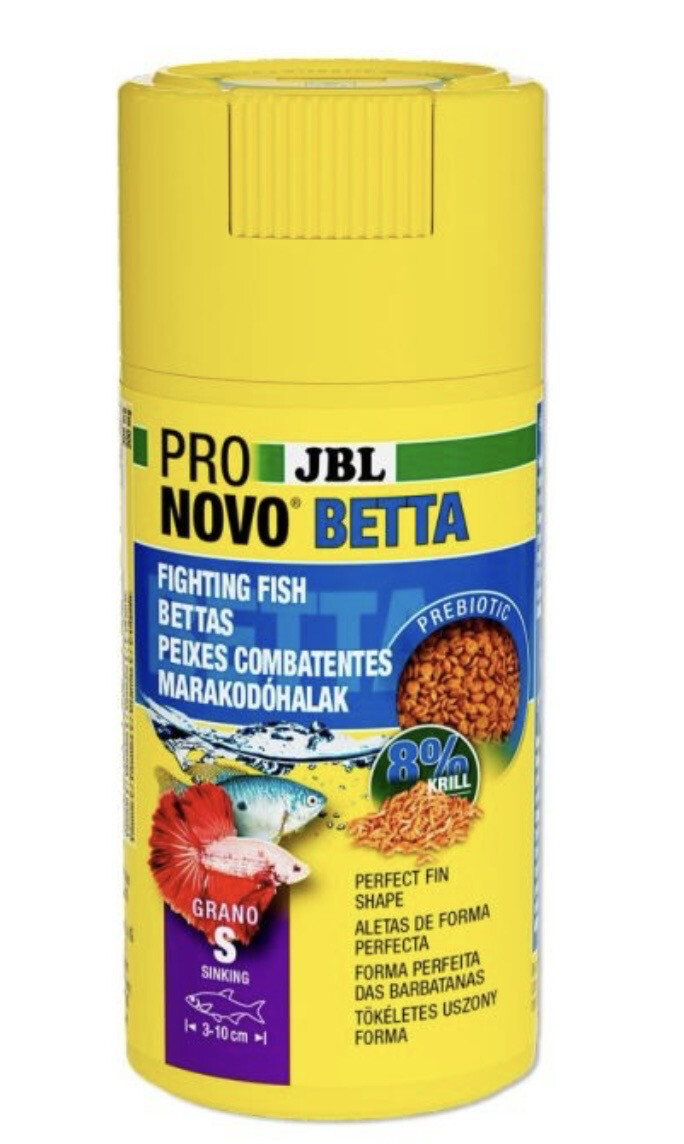 JBL PRONOVO BETTA (grano S) 100ml click
