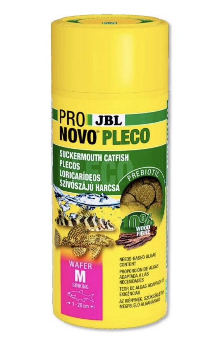 JBL PRONOVO PLECO (pastillas M) 250ml