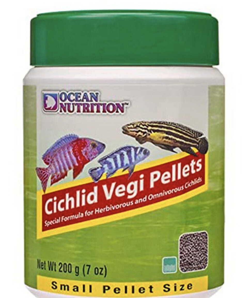 Cichlid Vegi Pellets | Comida para cíclidos 200gr