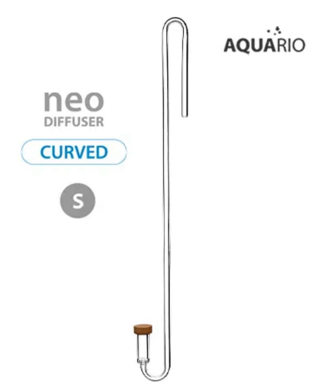 AquaRIO Neo Diffuser CO2 Curved S