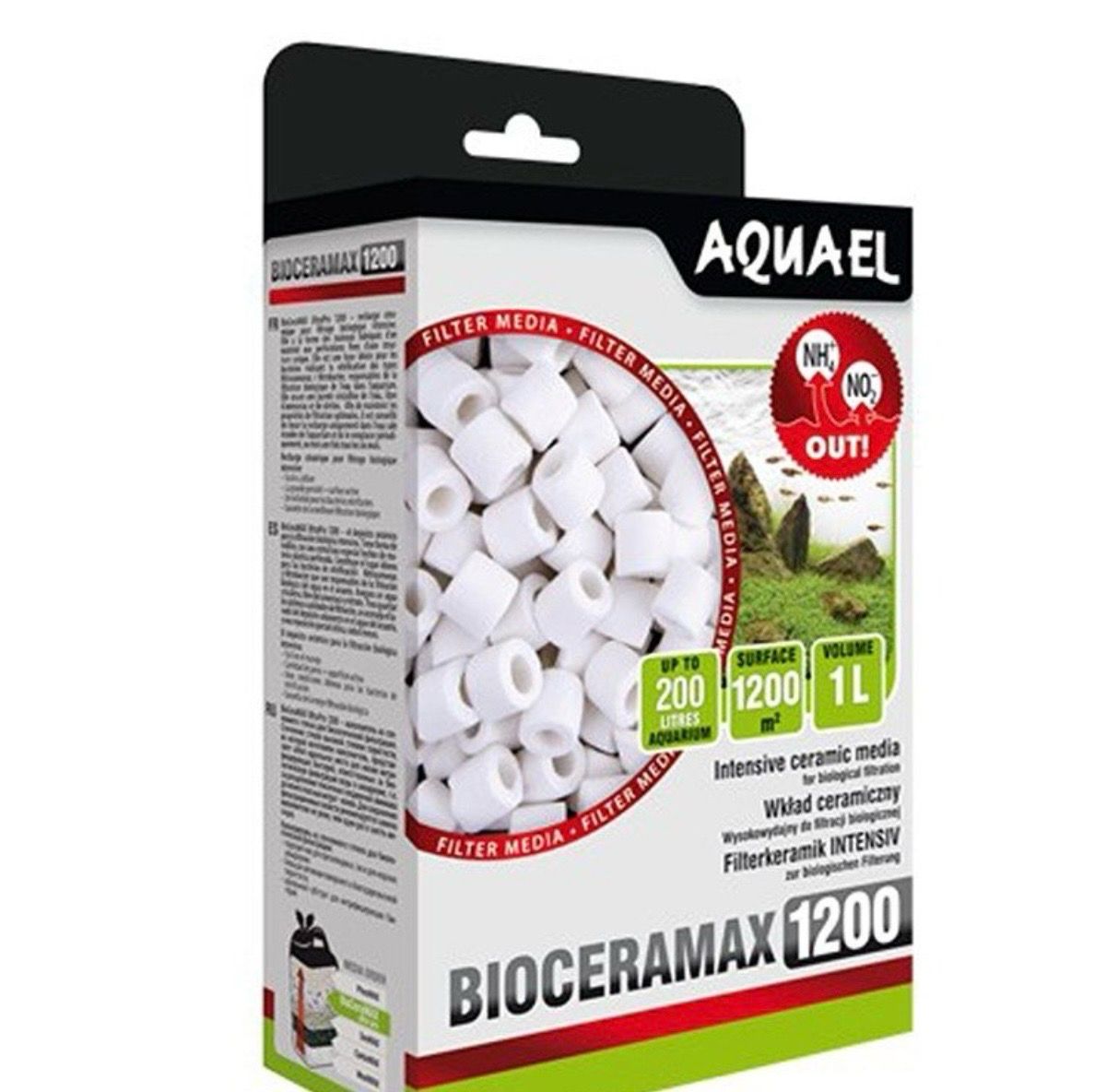 AQUAEL BIOCERAMAX PRO 1200 1L